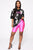 Nova Bae-sic Biker Short In Glossy Fabric - Neon Pink