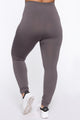 Smooth It Out High Rise Legging - Charcoal
