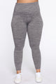Curves Ahead High Rise Legging - Mocha
