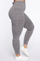 Curves Ahead High Rise Legging - Mocha