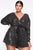 Catch A Glimmer Metallic Romper - Silver