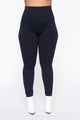 Smooth It Out High Rise Legging - Indigo