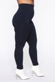 Smooth It Out High Rise Legging - Indigo