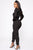 Mila Puff Sleeve Jumpsuit - Black