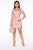 Let It Be Satin Mini Dress - Mauve
