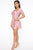 Let It Be Satin Mini Dress - Mauve