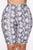Never A Snake Biker Short - Grey