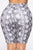 Never A Snake Biker Short - Grey
