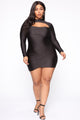 Dare To Mock Me Dress - Black