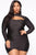 Dare To Mock Me Dress - Black