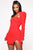 Decision Maker Mini Dress - Red