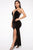 Down For You Velvet Maxi Dress - Black