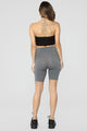 Brooke Biker Shorts - Grey