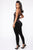 Melt My Heart Velvet Tummy Tuck Leggings - Black