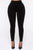Melt My Heart Velvet Tummy Tuck Leggings - Black