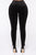 Melt My Heart Velvet Tummy Tuck Leggings - Black