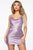 Trying To Impress You Satin Mini Dress - Lavender