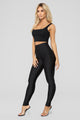 Focus On Me Ruched Leggings - Black