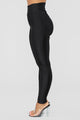 Focus On Me Ruched Leggings - Black