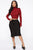 Runway All Day Satin Midi Skirt - Black