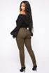 Call It Quits Cargo Pants - Olive