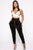 Nights Out In Town Jogger Pants - Black