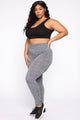 Curves Ahead High Rise Legging - Indigo