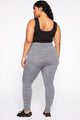 Curves Ahead High Rise Legging - Indigo