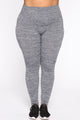 Curves Ahead High Rise Legging - Indigo