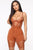 Baby Girl Romper - Copper