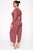 Easy Breeze Long Sleeve Jumpsuit - Mauve