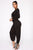 Easy Breeze Long Sleeve Jumpsuit - Black