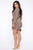 Hit The Jackpot Metallic Midi Dress - Gold
