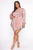 Glimmer Of Light Sequin Mini Dress - RoseGold