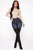 Classic High Waist Skinny Jeans - Dark Denim