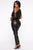 Want You Back PU Jumpsuit - Black