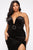 Down For You Velvet Maxi Dress - Black