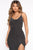 Always Glowing Maxi Dress - Black/Silver