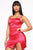 Simple Things In Life Satin Mini Dress - Red
