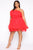 Exclusive Tulle Mini Dress - Red