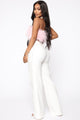 Lace By Lace Pants - White