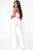 Lace By Lace Pants - White