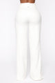 Lace By Lace Pants - White