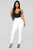 Super High Waist Denim Skinnies - White