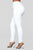 Super High Waist Denim Skinnies - White