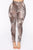 We At My Favorite Spot Legging Set - Brown/combo