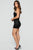 Shimmy And Shine Sequin Mini Dress - Black