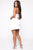 Selena Satin Dress - White