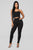 Down To Ride Ponte Pants - Black
