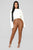 Double Dare Faux Leather Pants - Camel
